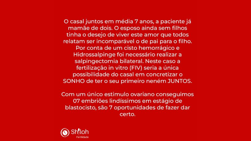 Tosyn Lopes revela o que pode ajudar quem busca gestar com insuficiência ovariana.